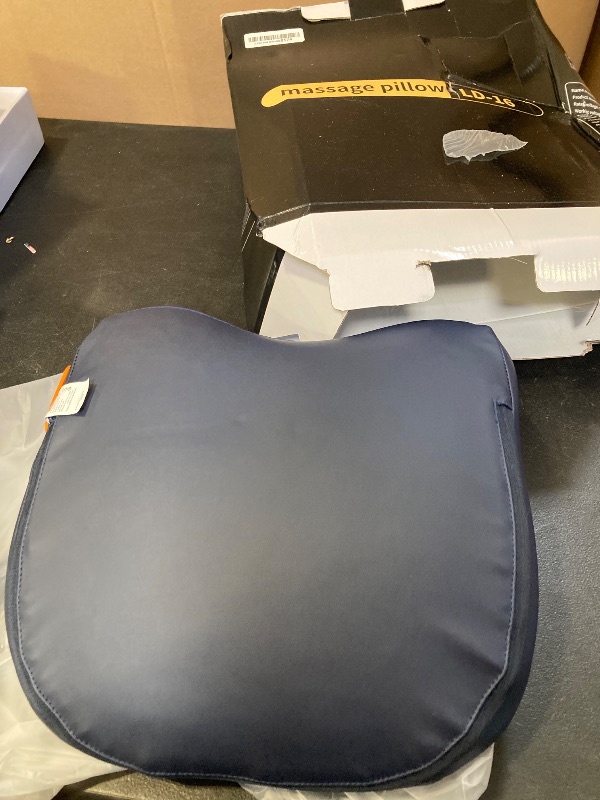 Photo 1 of Xummero Shiatsu Back and Neck Massager with Heat, Cordless Rechargeable 3D Kneading Deep Tissue Massage Pillow for Chair, Car, Muscle Pain Relief on Full Body Shoulders, Legs, Foot (with CE & FCC)