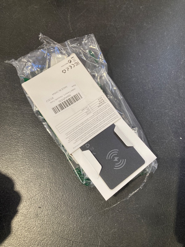 Photo 1 of Wallet Tracker Card Air-Tag (iOS Only) - Work with Apple Find My, Bluetooth Tracker Smart Card Wallet Finder, 0.08in Slim, IP68 Waterproof, Item Locator for Luggage Tags, Passports, Purse