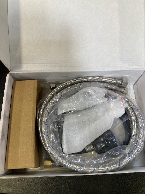 Photo 1 of LukLoy Salon Shampoo Bowl Faucet Vacuum Breaker Kit Shampoo Bowl Hose and Sprayer Replacement Part