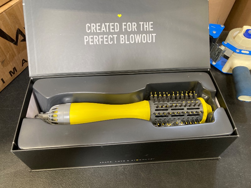 Photo 1 of Drybar The Single Shot Round Blow-Dryer Brush – Smooth, Shiny Hair with Volume and Less Frizz – Salon Styling Brush for Faster Blowouts