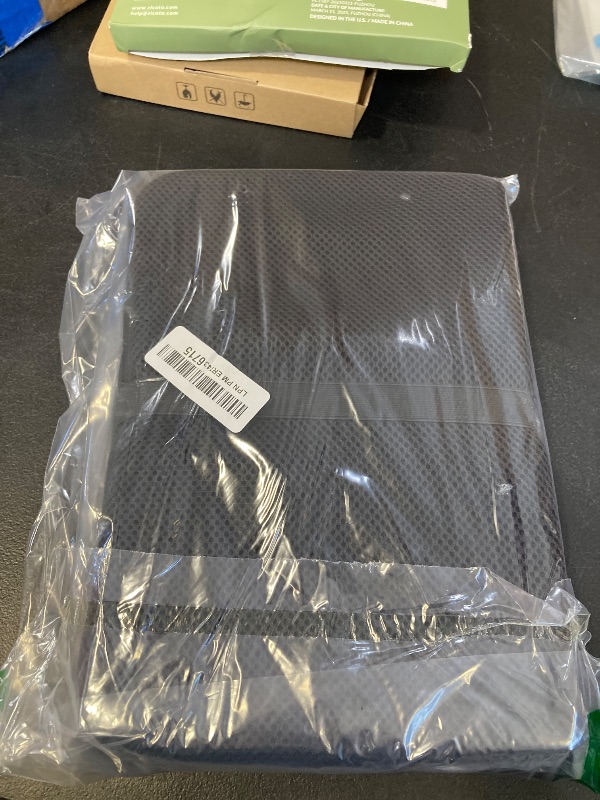 Photo 1 of WISIMMALL Gel Seat Cushion Portable Travel Cushions, 16.5" x 12" Large Size Super Thick Foldable Chair Seat Cushion Lightweight for Car Office Chair Wheelchair, Pressure Sores Tailbone Pain Relief