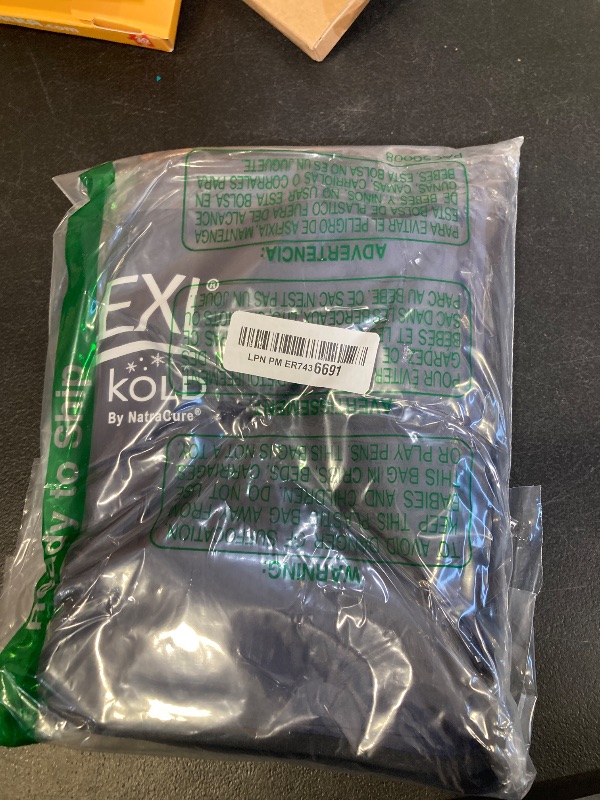 Photo 1 of FlexiKold Gel Ice Packs (Standard Large: 10.5" x 14.5") for Injuries Reusable, Back Pain Relief, Knee Wrap, After Surgery, Ice Pack for Knee, Shoulder - 6300-COLD by NatraCure