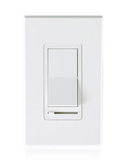 Photo 1 of CLOUDY BAY in Wall Dimmer Switch for LED Light/CFL/Incandescent,3-Way Single Pole Dimmable Slide, 600W max Incandescent,150W max Dimmable LED/CFL, Cover Plate Included,