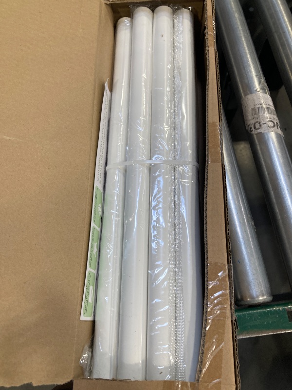 Photo 1 of TANGWIN White Double Curtain Rods for windows 66 to 120:Adjustable Heavy Duty Double Curtain Rod for Bedroom Living Room,1Inch Pure White Iron Moden Decorative Telescopic Dual Drapery Rod Easy Install