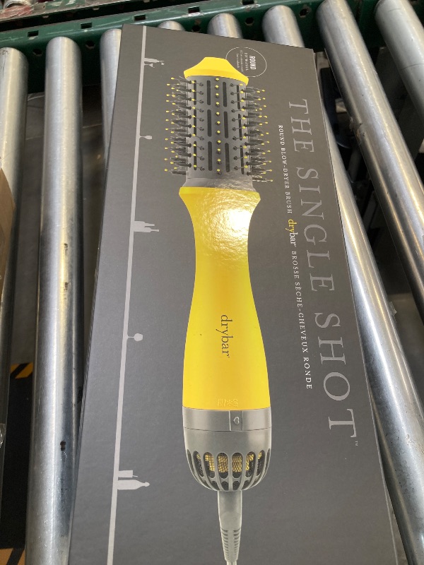 Photo 1 of Drybar The Single Shot Round Blow-Dryer Brush – Smooth, Shiny Hair with Volume and Less Frizz – Salon Styling Brush for Faster Blowouts
