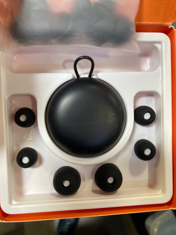 Photo 1 of Ear Plugs for Sleeping Noise Cancelling, 45dB Soft Earplugs for Concert, Reusable Ear Plugs for Noise Reduction with Case & 8 Eartips, for Sleeping, Concert, Working, Studying, Traveling (Black)