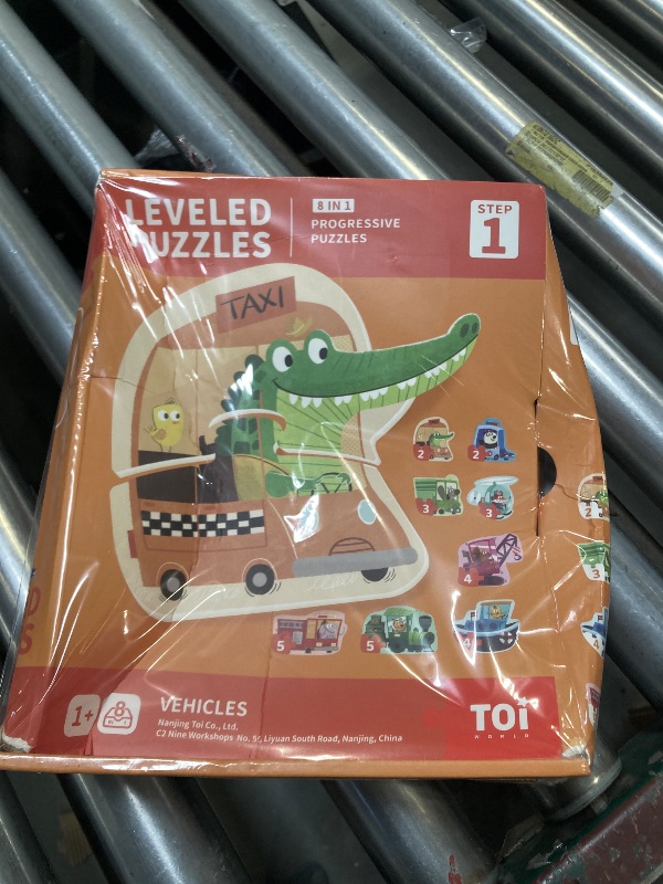 Photo 1 of TOI Leveled Puzzles for Kids Aged 2 and Up, Toddler Puzzle Preschool Learning Jigsaw Puzzles, Large Pieces Educational Game for Boys Girls, Cognitive Story Step 1