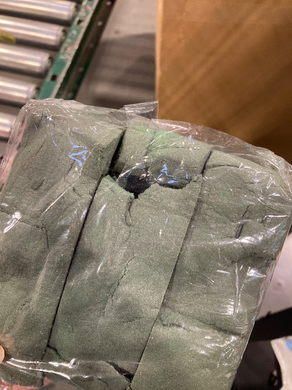 Photo 1 of FLOFARE Pack of 3 Floral Foam Blocks Each (5.5"L x 3.1"W x 1.7"H) Green Wet & Dry Flower Foam for Fresh & Artificial Flower Arrangement, Plant Foam, Florist Supplies for DIYs, Arts, Crafts & Weddings