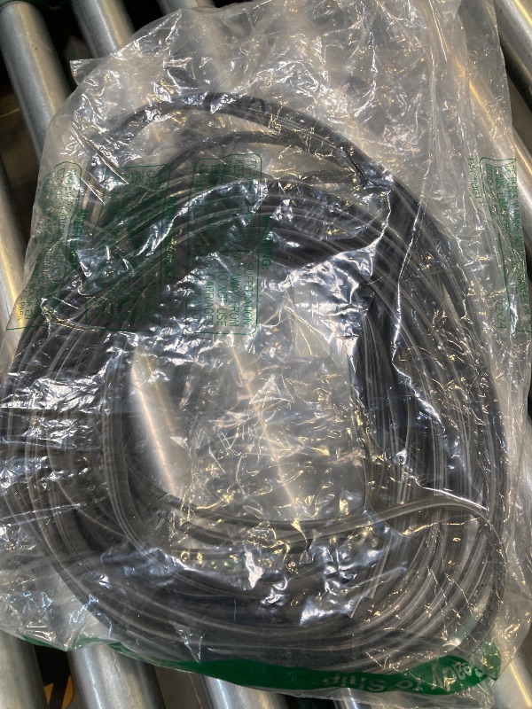 Photo 1 of Window Weatherstrip Seal 1/4" Bulb Bubble Kerf Mount Bulb Gasket Window Weather Stripping Kerf -(100', Black)