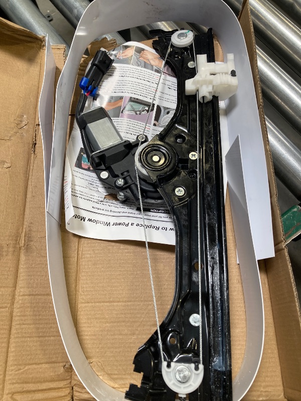 Photo 1 of BDFHYK 751-648 Power Window Regulator with Motor Front Left Driver Side Compatible with Fiat 500 2012-2019| 52060971, 51876269, 68070267AC | 2012 2013 2014 2015 2016 2017 2018 2019