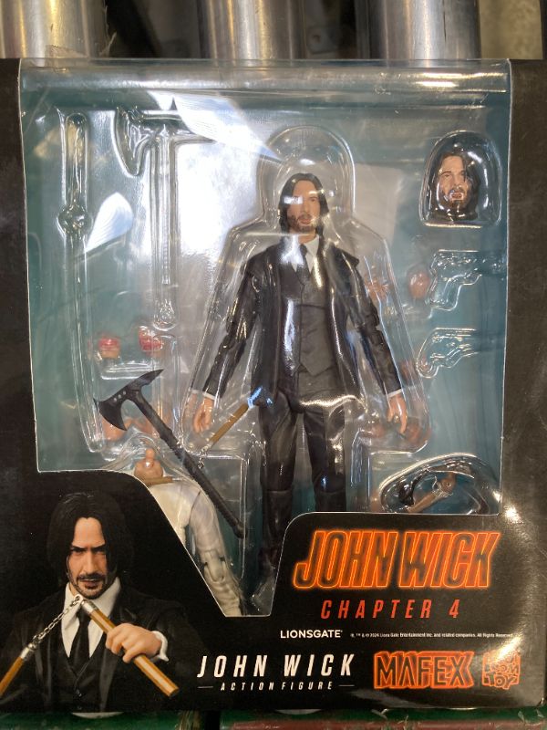 Photo 1 of Medicom John Wick Chapter 4: John Wick MAFEX Action Figure