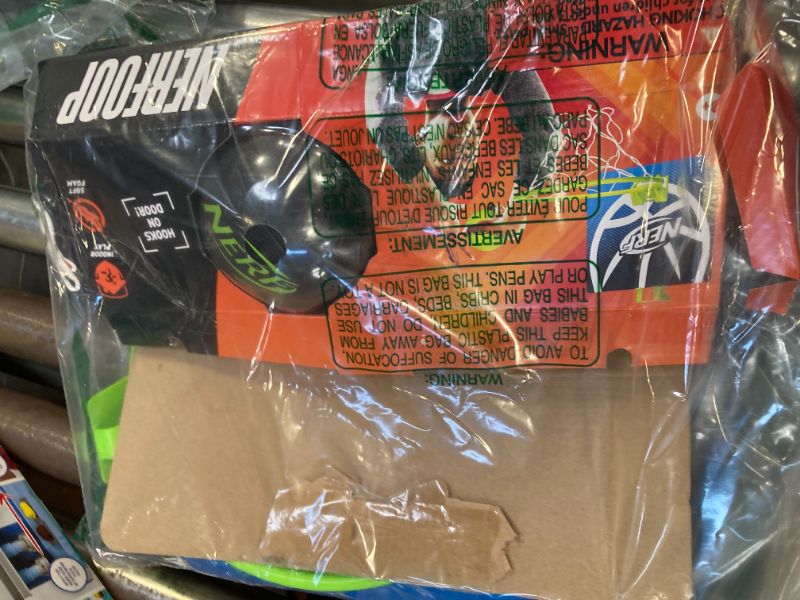 Photo 1 of Nerf Nerfoop - The Classic Mini Foam Basketball and Hoop - Hooks On Doors - Indoor and Outdoor Play - A Favorite Since 1972