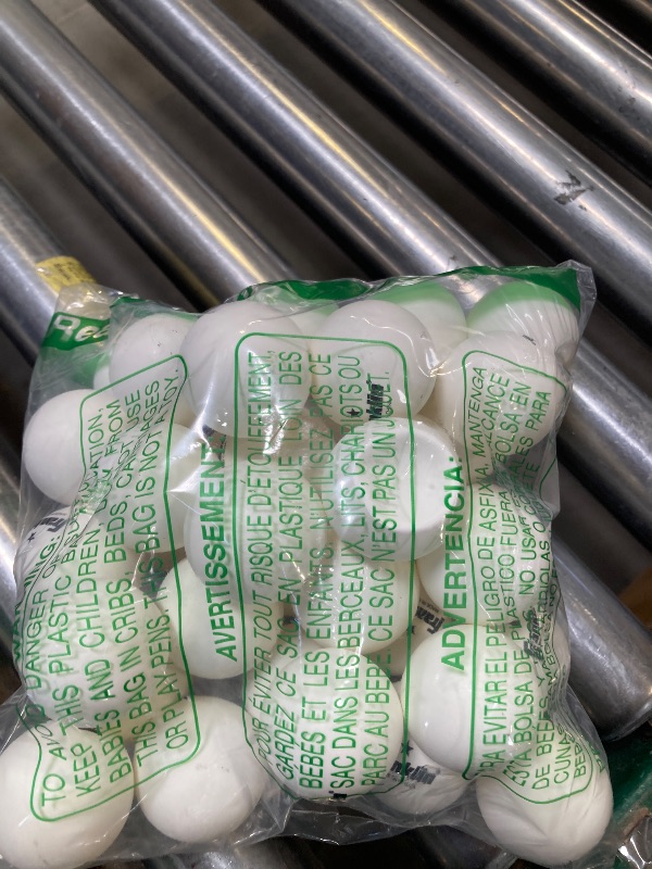 Photo 1 of Franklin Sports Ping Pong Balls - Official Size + Weight White 40mm Table Tennis Balls - One Star Professional Ping Pong Balls - Durable High Performance Ping Pong Balls - White - Pack of 36