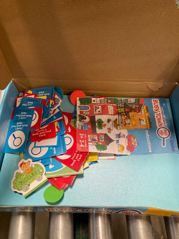 Photo 1 of Briarpatch, Richard Scarry's Busytown Seek and Find Game, Based on Early Reader Books for Preschool, Kindergarten and 1st Grade