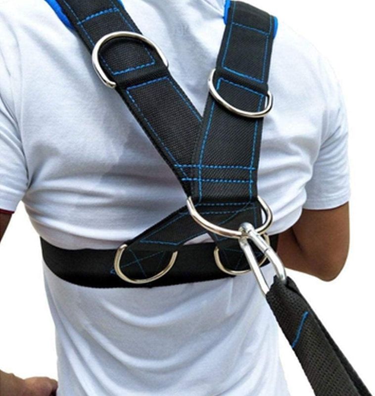 Photo 1 of Youth Sled Vest Harness,Tire Pulling Harness Workout Training Sled Vests Sports Training Harness for Small Women and Children