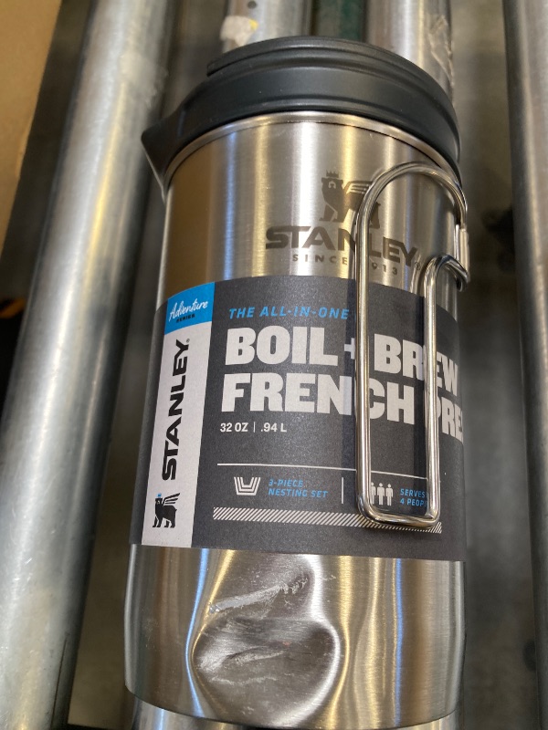Photo 1 of STANLEY Adventure All-in-One Boil + Brew French Press | 32 OZ
