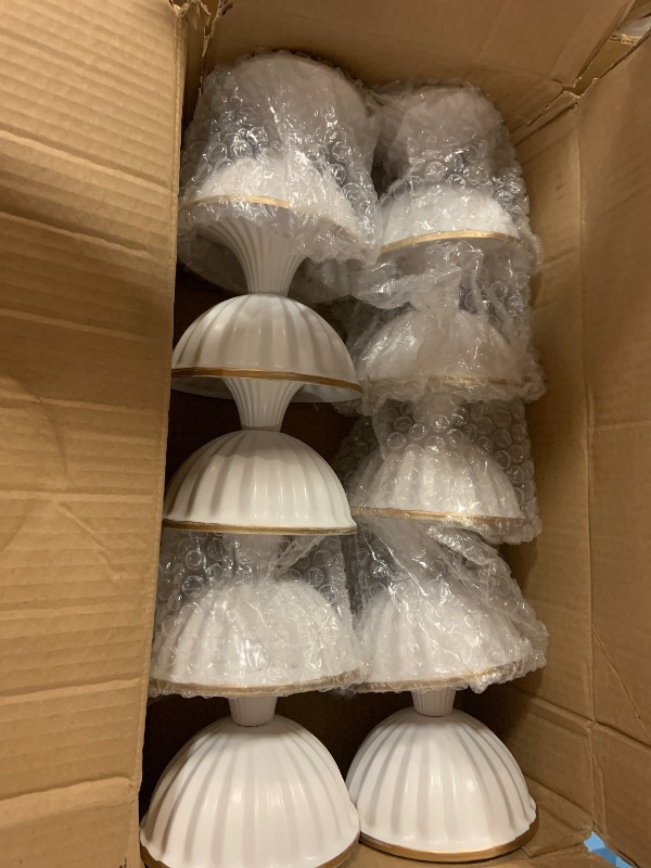 Photo 1 of Sziqiqi Mini White  Pots for Centerpiece  (3.7IN-10PCS, White)