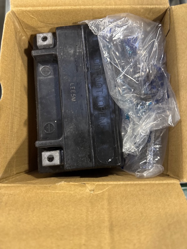 Photo 1 of Interstate Batteries YTX16-BS 12V 14Ah Powersports Battery 230CCA AGM Rechargeable Replacement for ATVs, Motorcycles, Scooters (XTX16-BS)