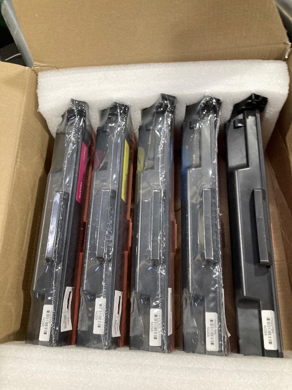 Photo 1 of TN227 tn-227bk/c/m/y high Yield Toner Cartridge 5 Pack(with chip) Compatible Replacement for Brother tn227 tn227bk tn223 Toner for HL-L3270CDW MFC-L3770CDW MFC-L3710CW HL-L3290CDW MFC-L3750CDW Prints