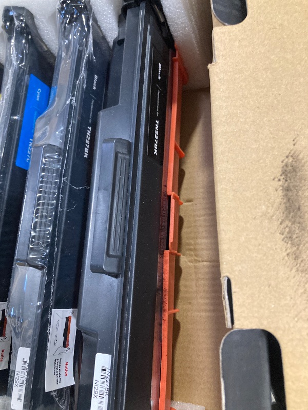 Photo 1 of TN227 tn-227bk/c/m/y high Yield Toner Cartridge 5 Pack(with chip) Compatible Replacement for Brother tn227 tn227bk tn223 Toner for HL-L3270CDW MFC-L3770CDW MFC-L3710CW HL-L3290CDW MFC-L3750CDW Prints