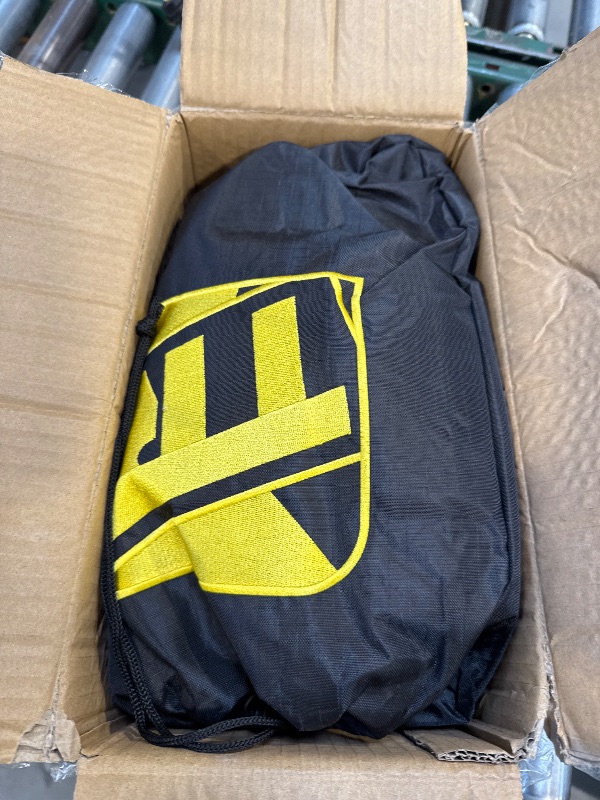 Photo 1 of The X-Cover by TRPx - Trailer and Truck Bed Cover Medium - Integrated Heavy Duty Black Tarp and Tie Down System. Fits: Short Bed, Standard Bed Trucks and Utility trailers up to 6'6"