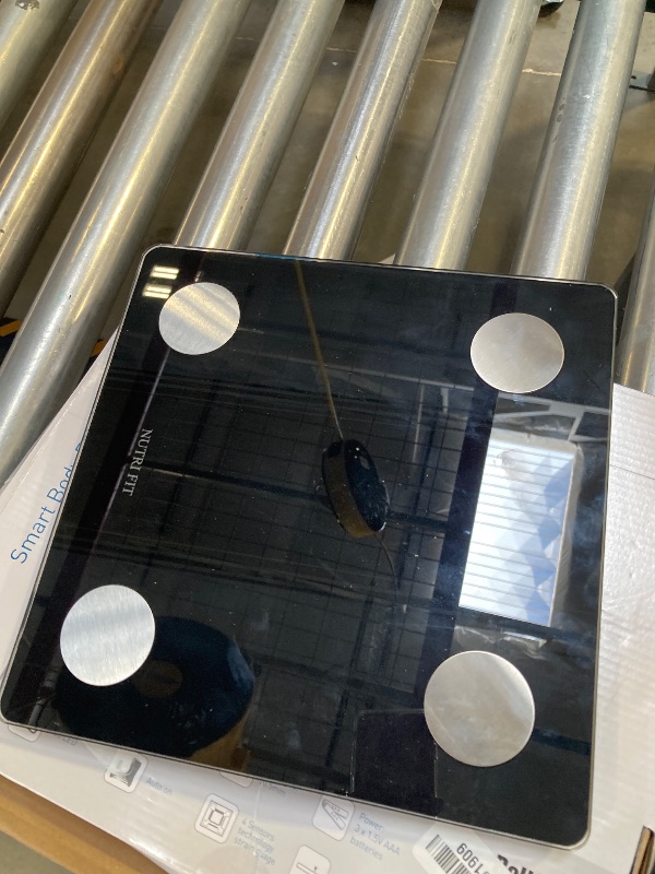 Photo 1 of NUTRI FIT Bathroom Scale Smart Digital Bluetooth Scales for Body Weight, Body Fat, BMI Body Composition Analyzer Weighing Scale with High Precision Measurements Sync APP Heavy Duty 330lbs+