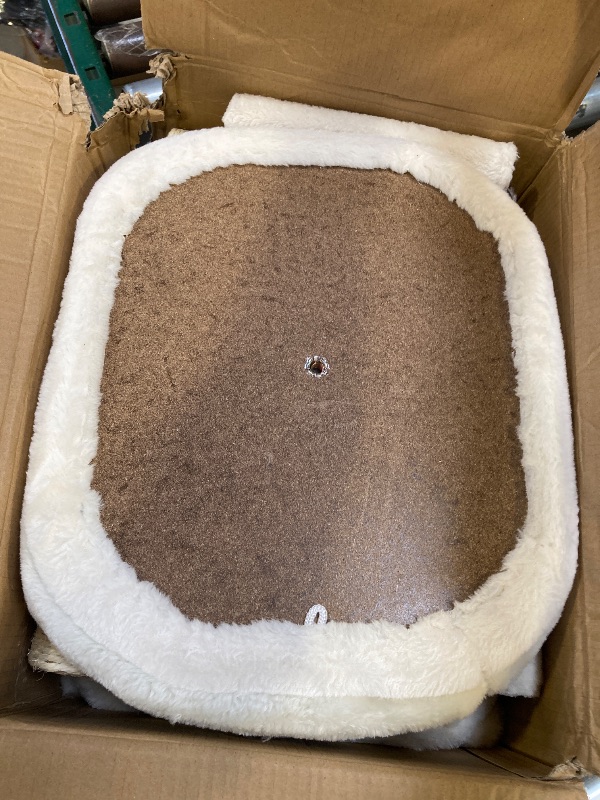 Photo 1 of YUNIQUE 39.4'' Cat Tree with Cat Condo and Big Hammock, Beige