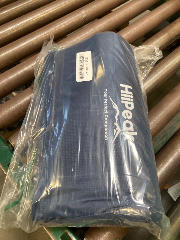 Photo 1 of HiiPeak Inflatable Double Camping Mat with Foot Pump & Pillow, Ultralight Sleeping Air Pad for 2 Person, Portable Sleeping Bed Compact for Camping Hiking Backpacking Outdoor