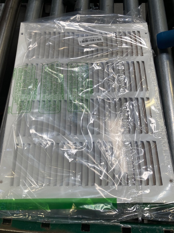 Photo 1 of Howeall 16"W x 12"H [Duct Opening Size] Steel Return Air Grille, Air Return Vent Cover for Ceiling and Sidewall - HVAC Air Vent Covers - [Outer Dimensions: 17.75"W x 13.75"H]