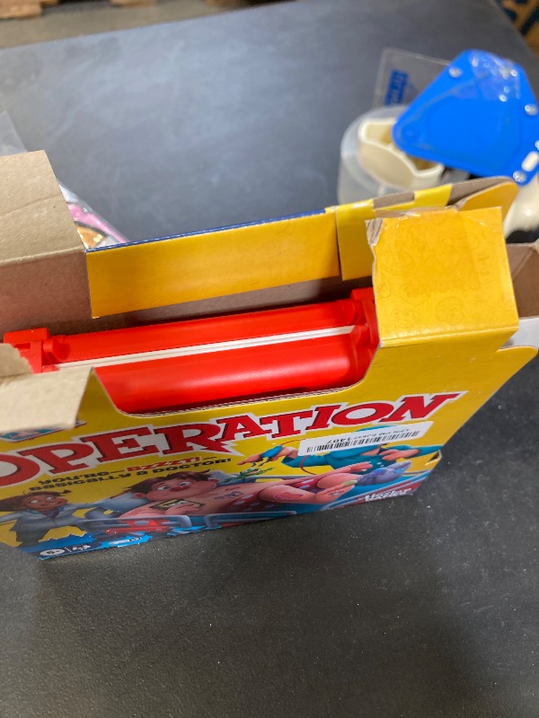 Photo 1 of Operation Electronic Board Game with All-in-One Carrying Case | 2 Ways to Play | Ages 6+ | 1+ Players | 10 Mins. | Fun Kids Games