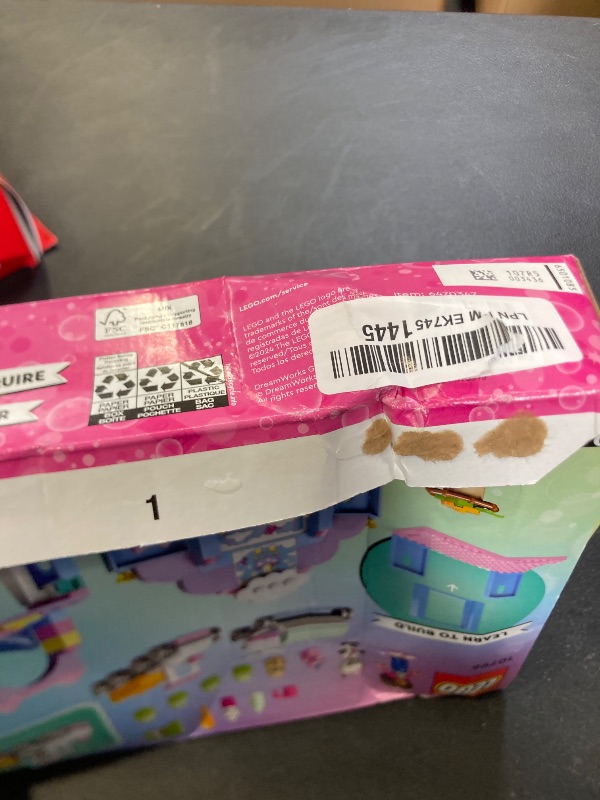 Photo 1 of LEGO Gabby’s Dollhouse Gabby’s Kitty Care Ear Animal Playset for Kids, Pet Pretend-Play Entertainment Toy with a Pink Car, Slide, and Figures, Cat Toy Gift for Girls and Boys Ages 4 and Up, 10796
