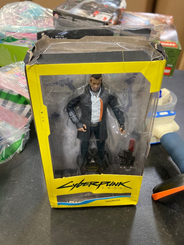Photo 1 of McFarlane Toys Cyberpunk 2077 Takemura 7" Action Figure