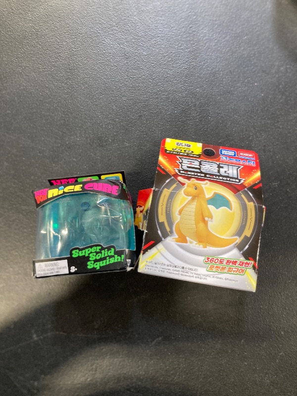 Photo 1 of 2 PCS- Schylling NeeDoh Nice Berg and Pokemon Moncolle MS-25 Kailyu 1.5 inches