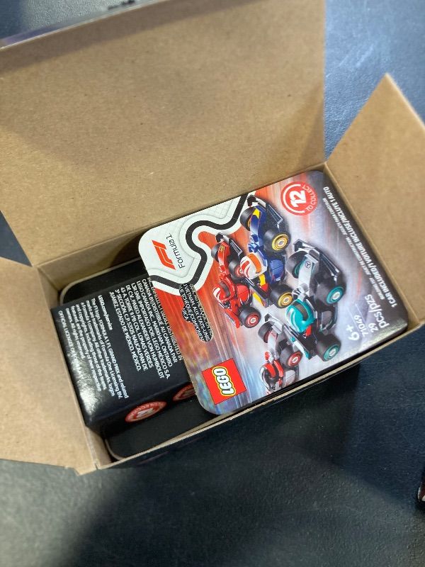 Photo 1 of LEGO F1 Collectible Race Cars, 6 Pack - Building Set for Boys & Girls, Ages 6+ - Birthday Party Favor or Gift - Mystery Box W/Surprise F1 Car Toys - Travel Toys for Kids - 66796