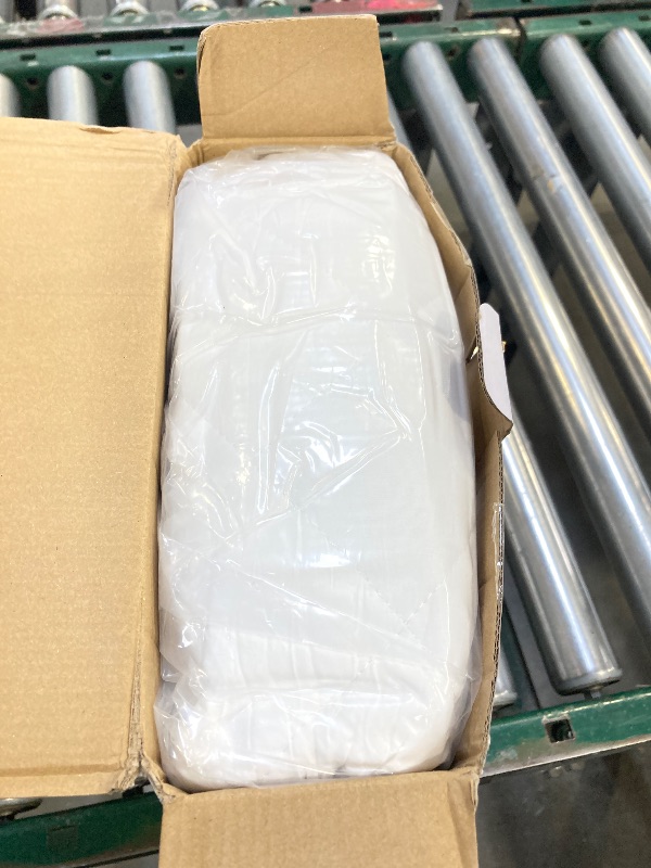 Photo 1 of UNILIBRA California King Mattress Pad Waterproof Rayon Made from Bamboo, Fitted Deep Pocket Mattress Cover fits 6''-25'', Breathable Quilted Mattress Protector, White