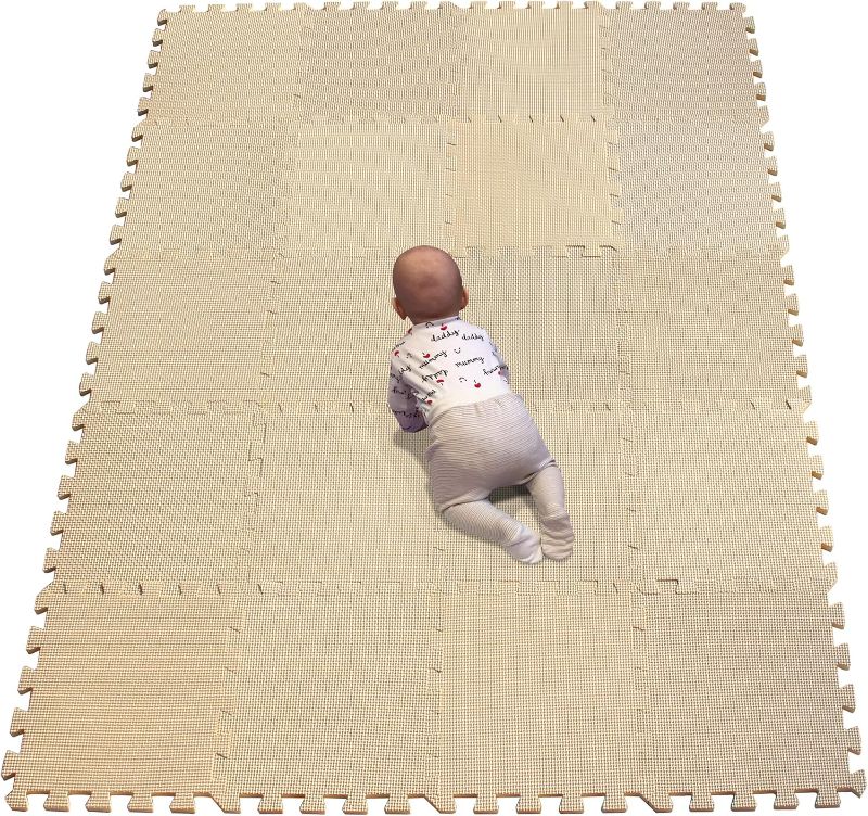 Photo 1 of YIMINYUER® 20 Tiles (30cm×30cm×1cm Each Tile) Baby Soft Puzzle Play Mats, Kids Thick EVA Foam Floor, Toddlers & Children's Soft Interlocking Mat 