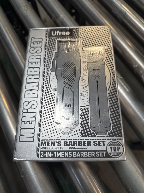 Photo 1 of Ufree Hair Clippers for Men, Professional Clippers and Trimmers Set, Cordless Clippers for Hair Cutting, Beard Trimmer, Barber Clippers, Rechargeable Electric Shaver, Gifts for Men
