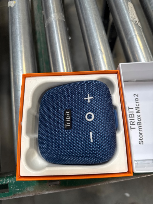 Photo 1 of Tribit StormBox Micro 2 Wireless Portable Speaker: 10W Loud Deep Bass Sound, IP67 Waterproof Bike Speaker with Bluetooth 5.3, 12H Playtime, TWS Pairing for Camping Travel Hiking