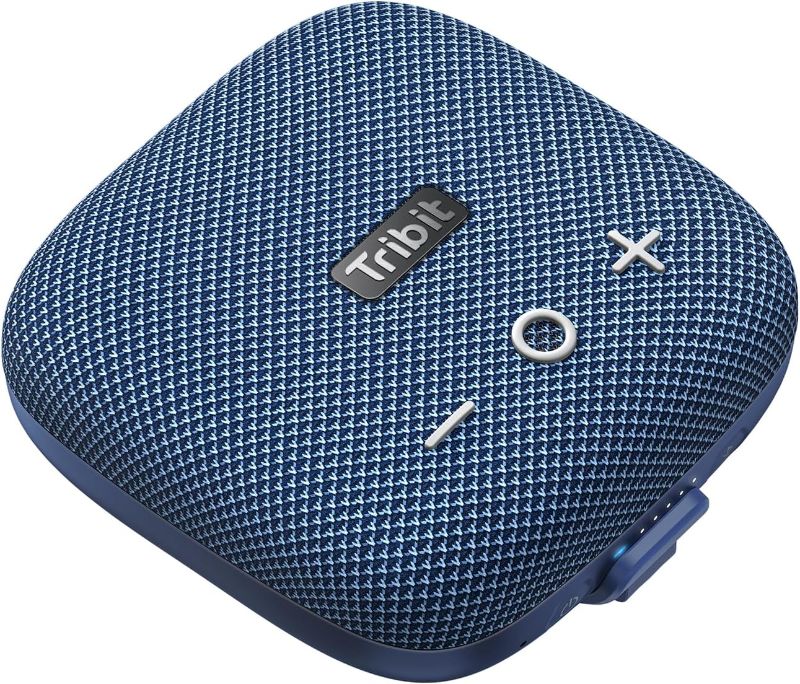 Photo 1 of Tribit StormBox Micro 2 Wireless Portable Speaker: 10W Loud Deep Bass Sound, IP67 Waterproof Bike Speaker with Bluetooth 5.3, 12H Playtime, TWS Pairing for Camping Travel Hiking