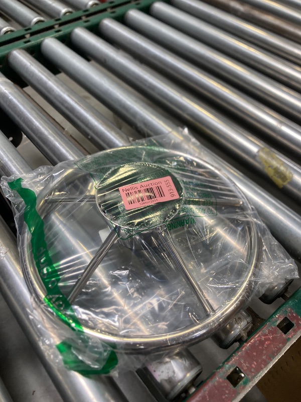 Photo 1 of 11 Inch Boat Stainless Steel Steering Wheel Destroyer Style Marine Steering Wheel 5 Spokes for Pontoon Boat Yacht