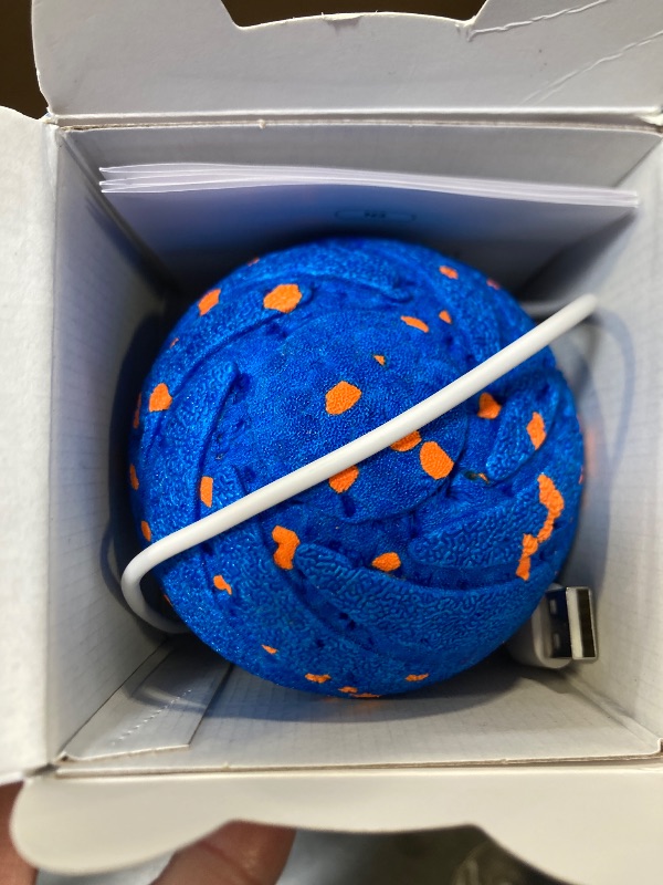 Photo 1 of Cheerble Smart Interactive Dog Toy, Wicked Ball AIR, Automatic Moving, Bouncing, and Rotating, E-TPU Material, IPX7 Waterproof Rating, Active Rolling Ball for Medium and Large Dogs