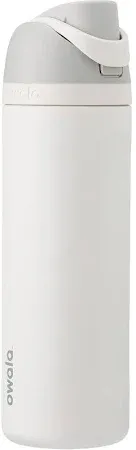 Photo 1 of Owala 32 oz. FreeSip Stainless Steel Water Bottle, Shy Marshmallow 