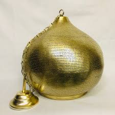 Photo 1 of Brass Pendant Lamp , Hanging Lamp ,Ceiling Fixture Brass