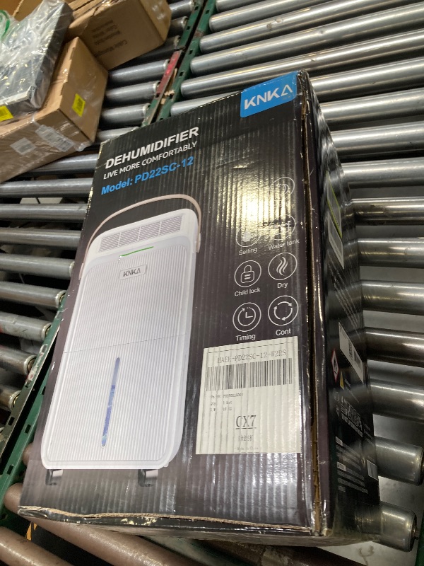 Photo 1 of 2500 Sq.Ft Dehumidifiers for Home with Drain Hose Max 34 Pints, Dehumidifier for Basement, Bedroom, Bathroom, Large Room, Three Modes, Intelligent Humidity Control, Dry Clothes, 24HR Timer