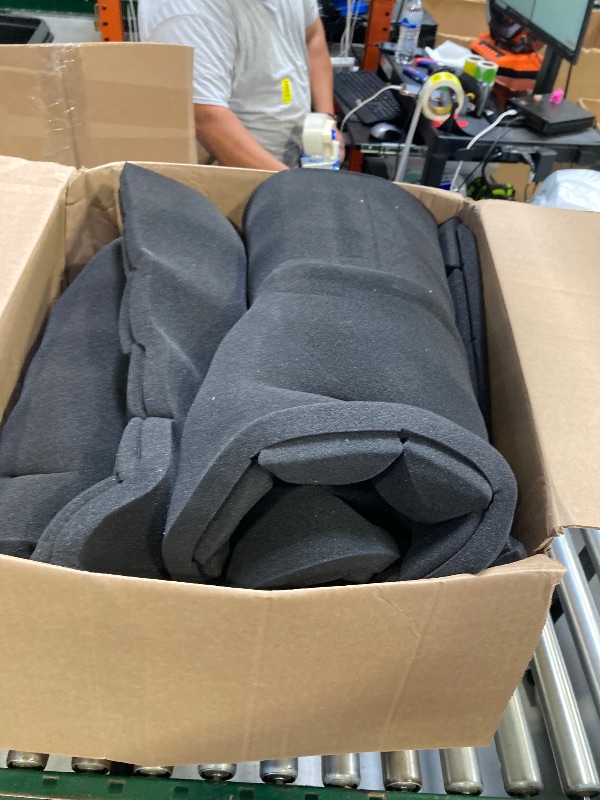 Photo 1 of Acoustic Foam Sound Absorption Panels - Black 