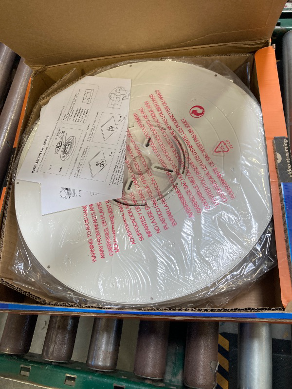 Photo 1 of Allsmartlife LED Flush Mount Ceiling Light 4 Pack, 15.8 inch Thin Round Flat Panel Light 32W 4320lm, 3000K/4000K/6500K Dimmable, White Light Fixtures Ceiling Mount for Kitchen, Bedroom