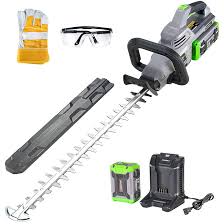 Photo 1 of 26-Inch Hedge Trimmers Cordless with Battery 60V Electric Bush Trimmer 2.5Ah Battery Power Heavy Duty Hedge Trimmer Brushless|Dual Action Steel Blades|1" Cutting Capacity for Shaping Hedges Shrubs