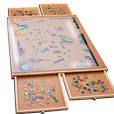 Photo 1 of 000 Piece Puzzle Board with Drawers and Cover - Portable Wooden Jigsaw Puzzle