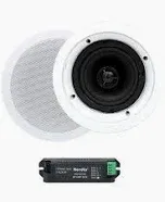 Photo 1 of Herdio 5.25" In-Ceiling Bluetooth Speakers 300 Watts for Home Audio - HCS528BT