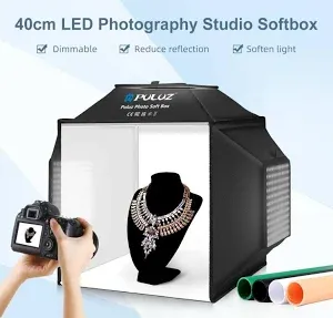 Photo 1 of 40cm Folding 72W 5500K Studio Shooting Tent